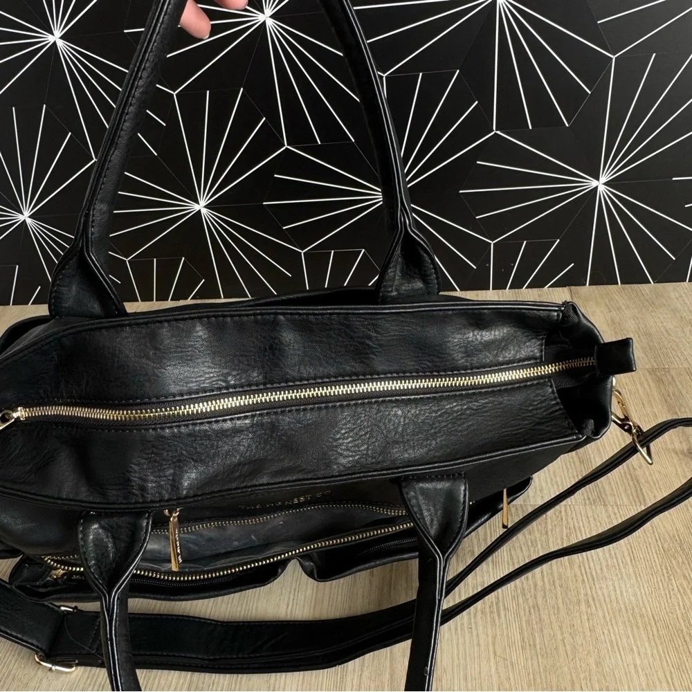 The Honest Company Everything' Faux Leather Diaper Bag